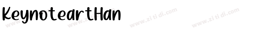 KeynoteartHan字体转换