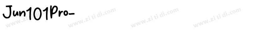 Jun101Pro字体转换