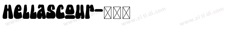 hellascour字体转换
