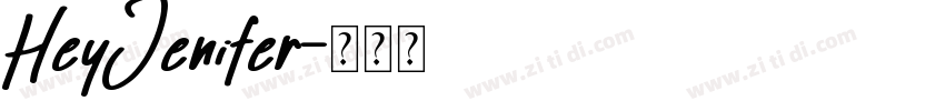 HeyJenifer字体转换