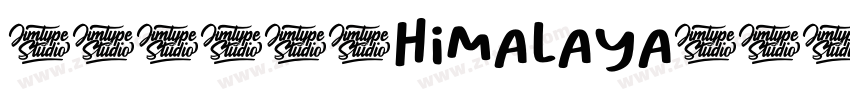 微软喜马拉雅Himalaya字体转换