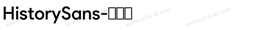 HistorySans字体转换