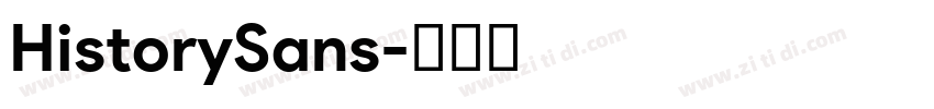 HistorySans字体转换