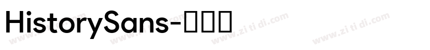 HistorySans字体转换