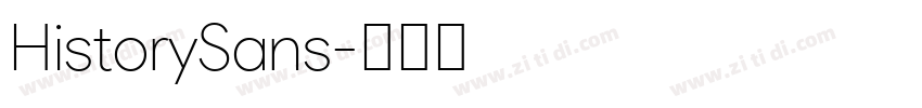 HistorySans字体转换