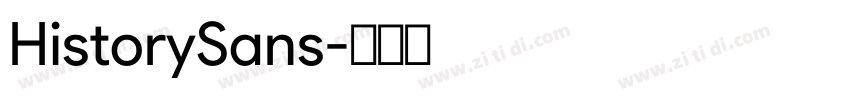 HistorySans字体转换