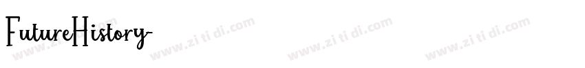 FutureHistory字体转换