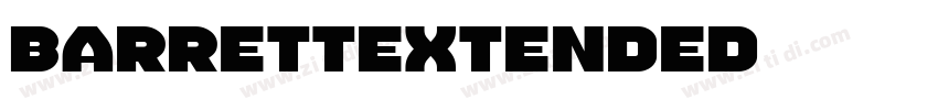 BarrettExtended字体转换