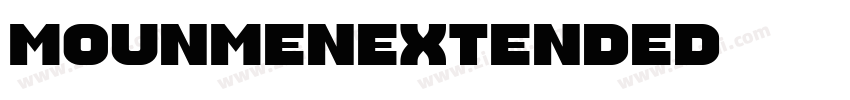 MounmenExtended字体转换