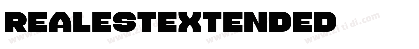 RealestExtended字体转换