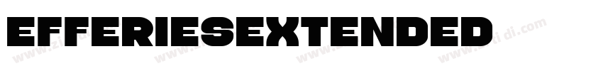 efferiesExtended字体转换