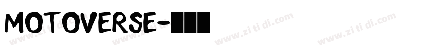 motoverse字体转换