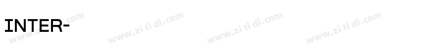 Inter字体转换
