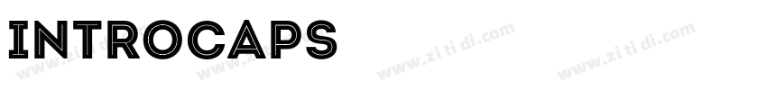 IntroCaps字体转换