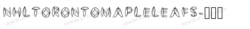 NHLTorontoMapleLeafs字体转换