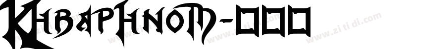 KhBaphnom字体转换
