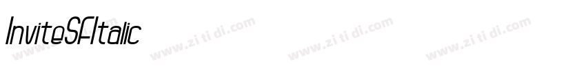 InviteSFItalic字体转换