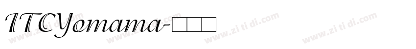 ITCYomama字体转换