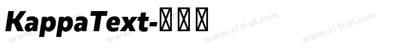 KappaText字体转换