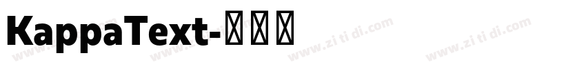KappaText字体转换