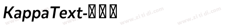 KappaText字体转换