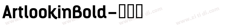 ArtlookinBold字体转换
