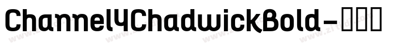 Channel4ChadwickBold字体转换