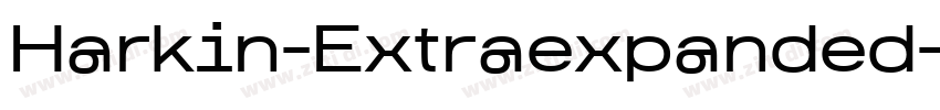 Harkin-Extraexpanded字体转换