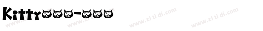 Kitty你是谁字体转换