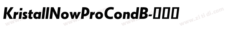 KristallNowProCondB字体转换