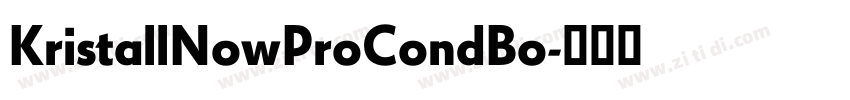 KristallNowProCondBo字体转换