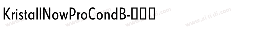 KristallNowProCondB字体转换