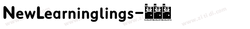 NewLearninglings字体转换