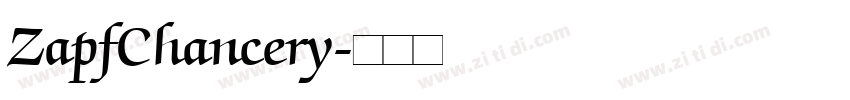 ZapfChancery字体转换