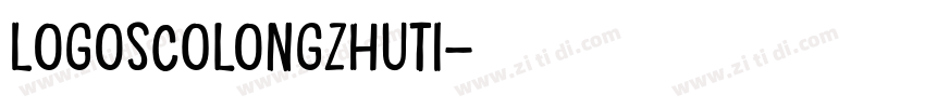 logoSCOLongZhuTi字体转换