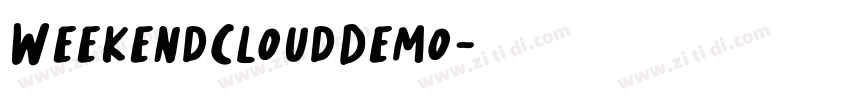 WeekendCloudDemo字体转换
