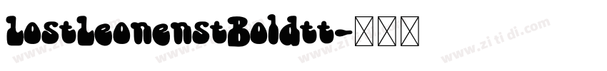 LostLeonenstBoldtt字体转换