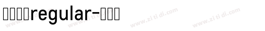 微软雅黑regular字体转换
