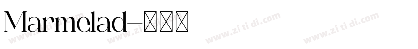 Marmelad字体转换
