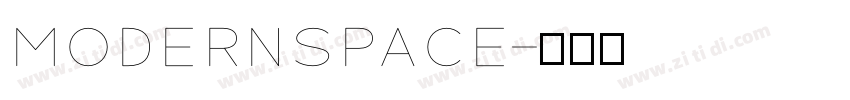 modernspace字体转换