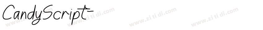 CandyScript字体转换