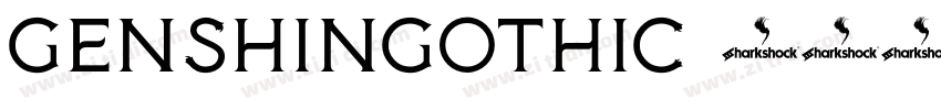 GenshinGothic字体转换
