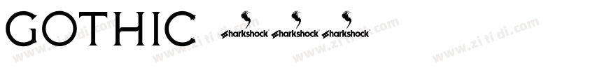 Gothic字体转换