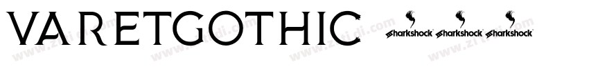 VaretGothic字体转换