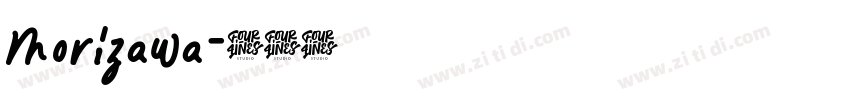 Morizawa字体转换