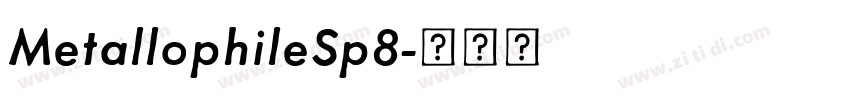 MetallophileSp8字体转换