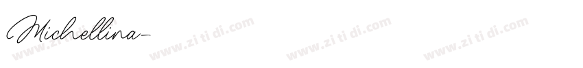 Michellina字体转换