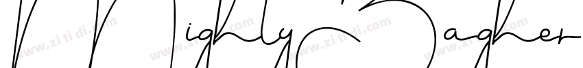 MightyBagherDemo字体转换