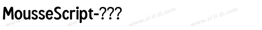 MousseScript字体转换