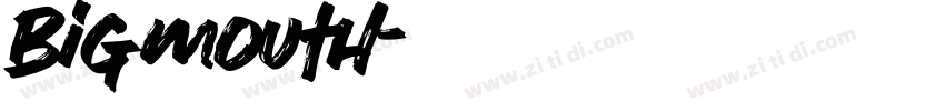 Bigmouth字体转换